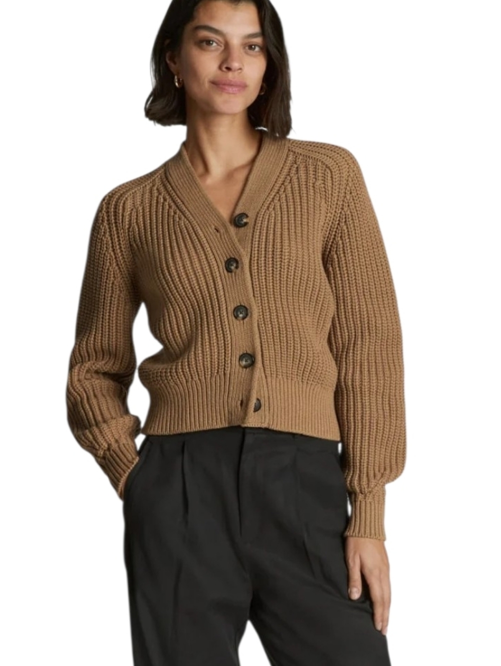 Everlane The Texture Cotton Cardigan